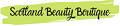 Scotlands beauty boutique logo