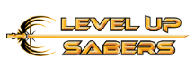 Level Up Sabers logo