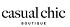 Casual Chic Boutique logo